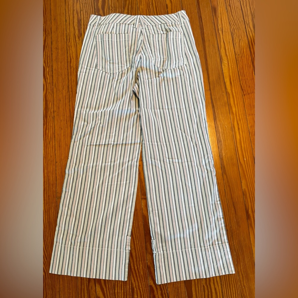NWT Cabi Island Stripe Convertible Trousers -Size 10 - Picture 4 of 4